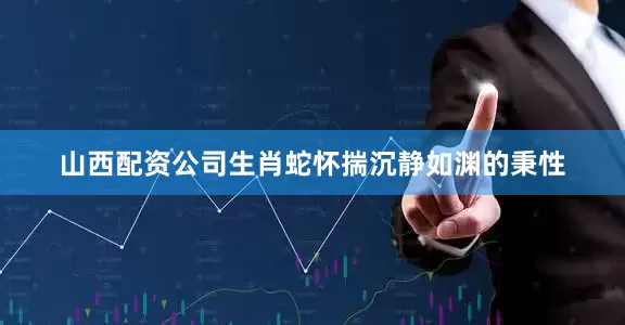 山西配资公司生肖蛇怀揣沉静如渊的秉性
